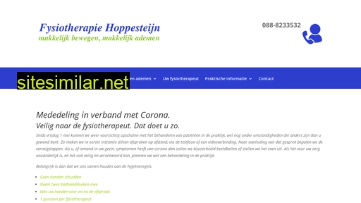 fysio-hoppesteijn.nl alternative sites