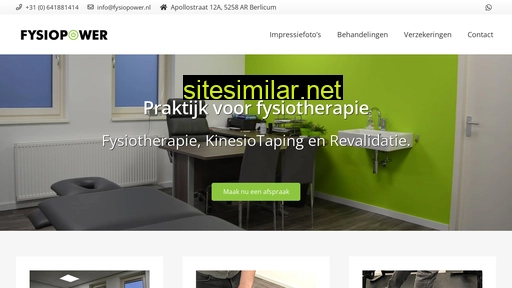 fysiopower.nl alternative sites