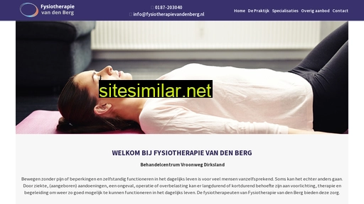 fysiotherapie-vandenberg.nl alternative sites