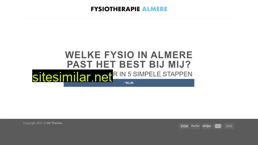 fysiotherapiealmere.nl alternative sites