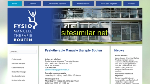 fysiotherapiebouten.nl alternative sites