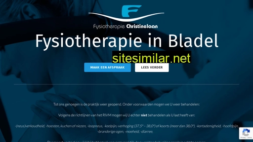 fysiotherapiechristinelaan.nl alternative sites
