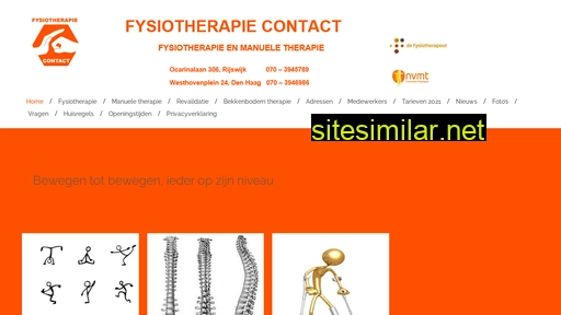 fysiotherapiecontact.nl alternative sites