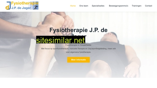 fysiotherapiedejager.nl alternative sites
