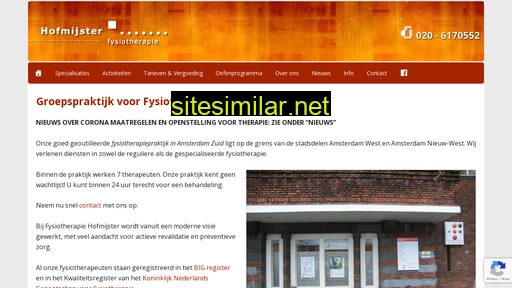 fysiotherapiehofmijster.nl alternative sites
