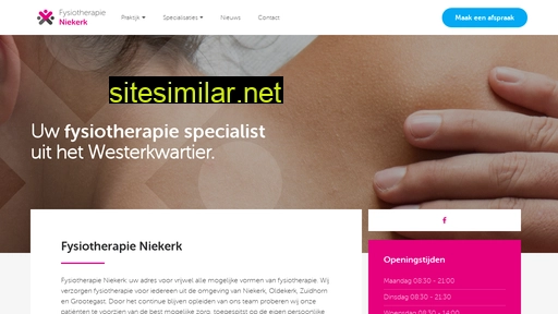 fysiotherapieniekerk.nl alternative sites