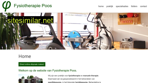 fysiotherapiepoos.nl alternative sites