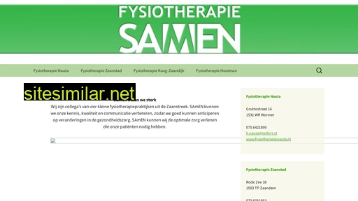 fysiotherapiesamen.nl alternative sites