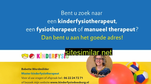 fysiotherapiesteenderen.nl alternative sites