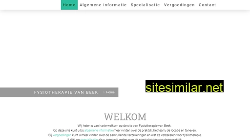 fysiotherapievanbeek.nl alternative sites