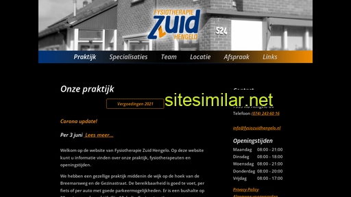 fysiotherapiezuidhengelo.nl alternative sites