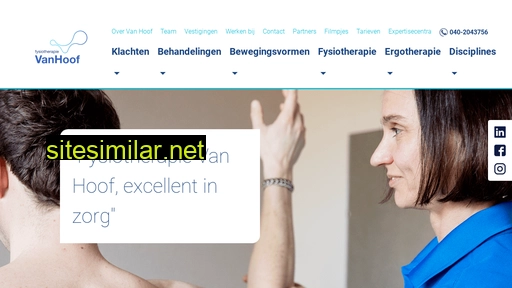 fysiovanhoof.nl alternative sites