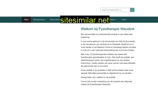 fysioweustink.nl alternative sites