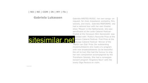 gabrielalukassen.nl alternative sites