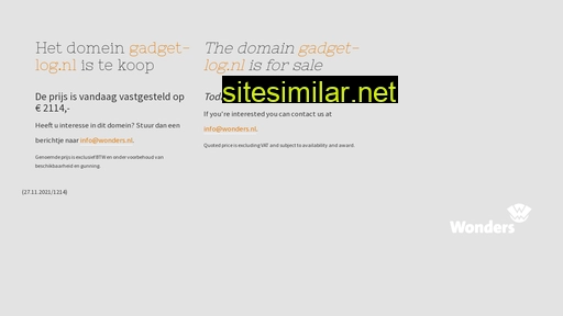 gadget-log.nl alternative sites