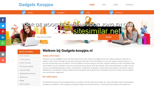 gadgets-koopjes.nl alternative sites