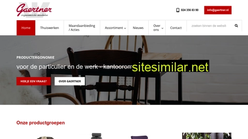 gaertner.nl alternative sites