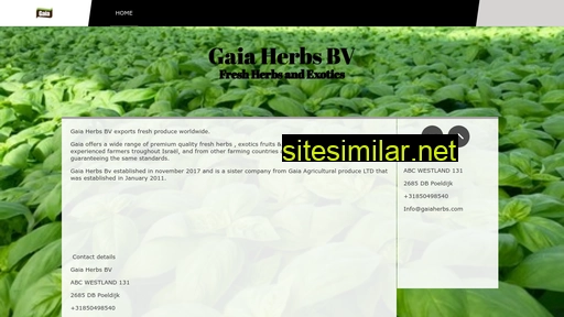gaiaherbs.nl alternative sites