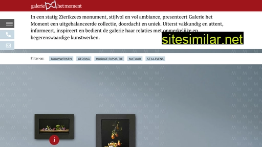 galeriehetmoment.nl alternative sites