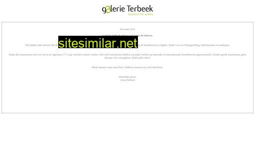 galerieterbeek.nl alternative sites