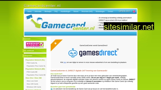gamecardcenter.nl alternative sites