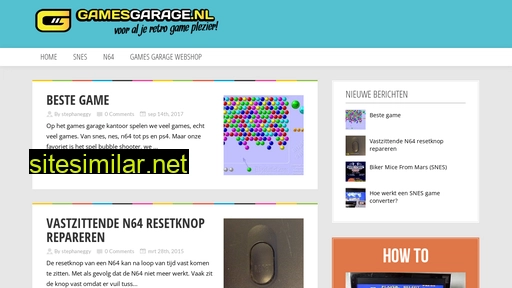 gamesgarage.nl alternative sites