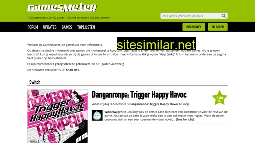 gamesmeter.nl alternative sites