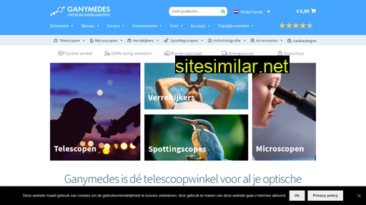ganymedes.nl alternative sites