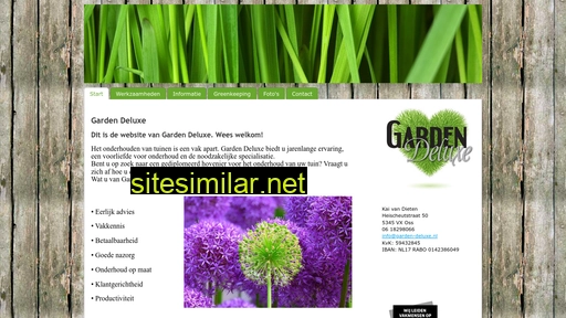 garden-deluxe.nl alternative sites