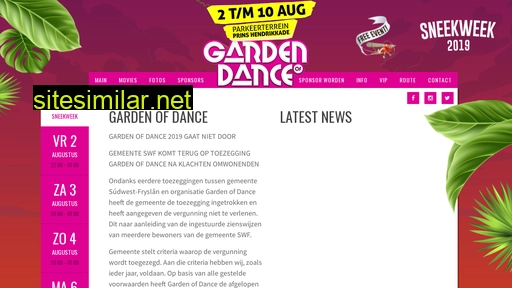 gardenofdance.nl alternative sites