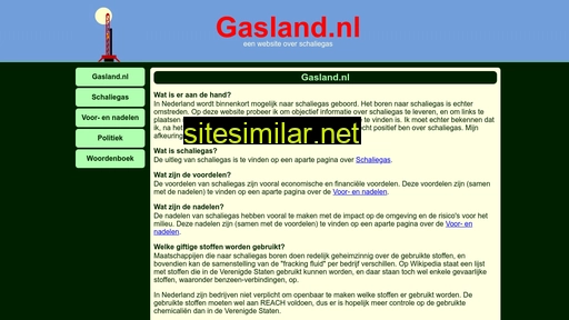 gasland.nl alternative sites