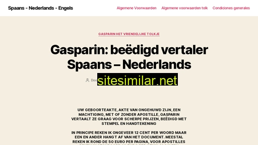gasparin.nl alternative sites