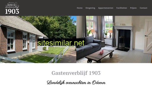gastenverblijf1903.nl alternative sites