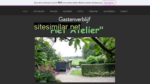gastenverblijfhetatelier.nl alternative sites