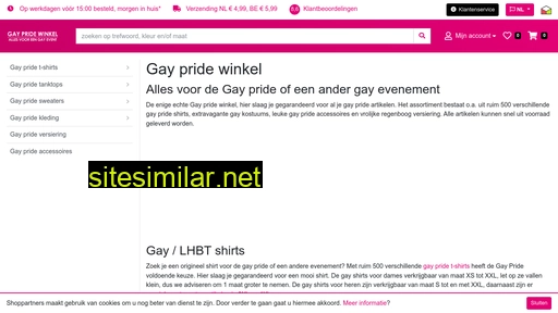 Gay-pride-winkel similar sites