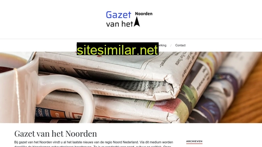gazetvanhetnoorden.nl alternative sites
