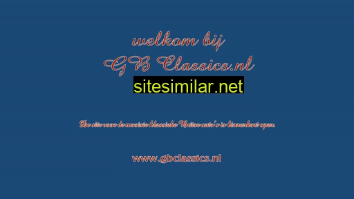 gbclassics.nl alternative sites