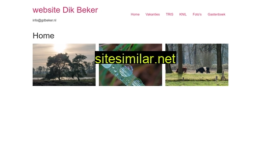 gdbeker.nl alternative sites