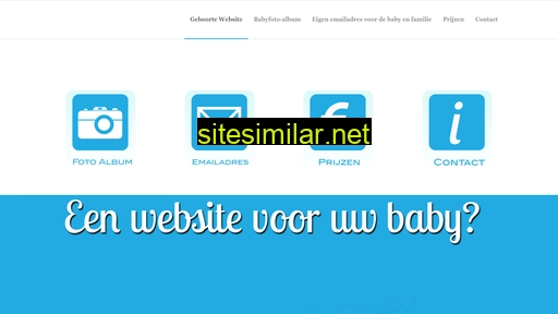 geboorte-website.nl alternative sites