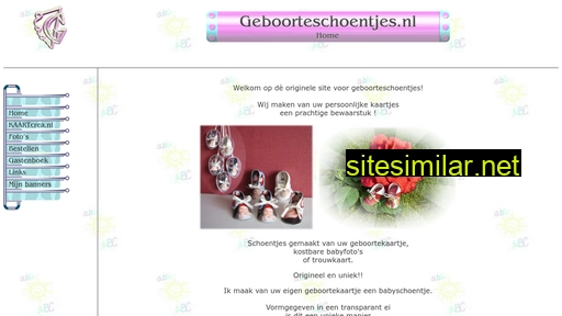 geboorteschoentje.nl alternative sites