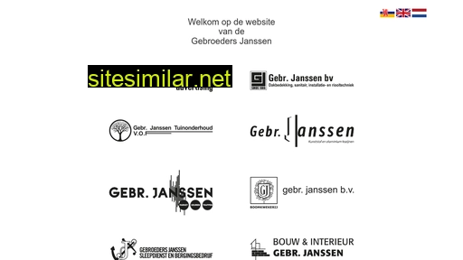 gebroedersjanssen.nl alternative sites