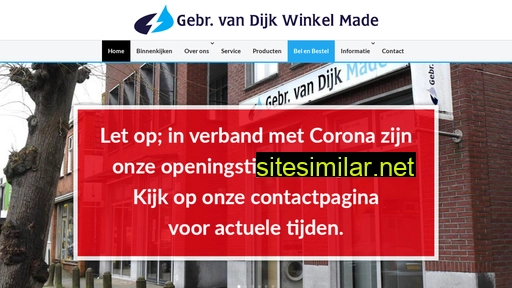 gebrvandijkwinkel.nl alternative sites