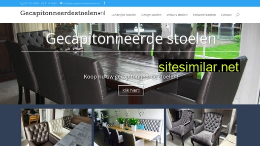 gecapitonneerdestoelen.nl alternative sites