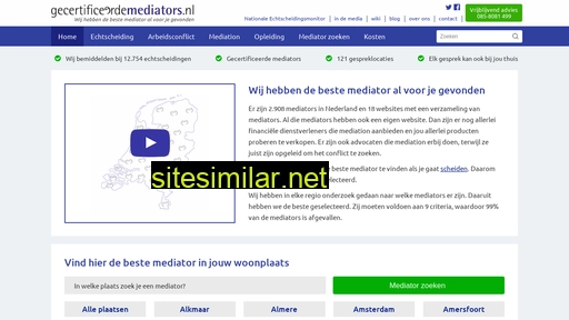 gecertificeerdemediators.nl alternative sites