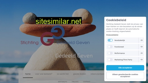 gedeeldgeven.nl alternative sites