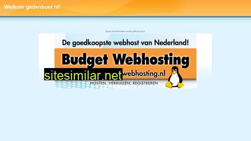 gedenboer.nl alternative sites