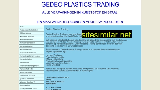 gedeoplastics.nl alternative sites