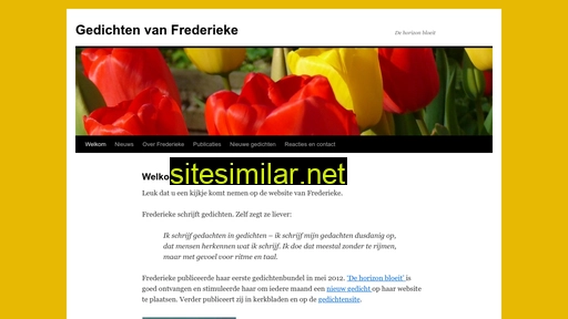 gedichten-frederieke.nl alternative sites