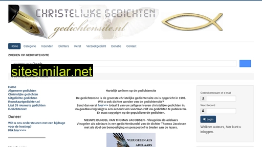 gedichtensite.nl alternative sites