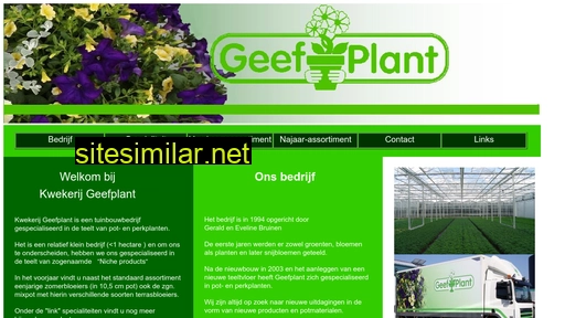 geefplant.nl alternative sites